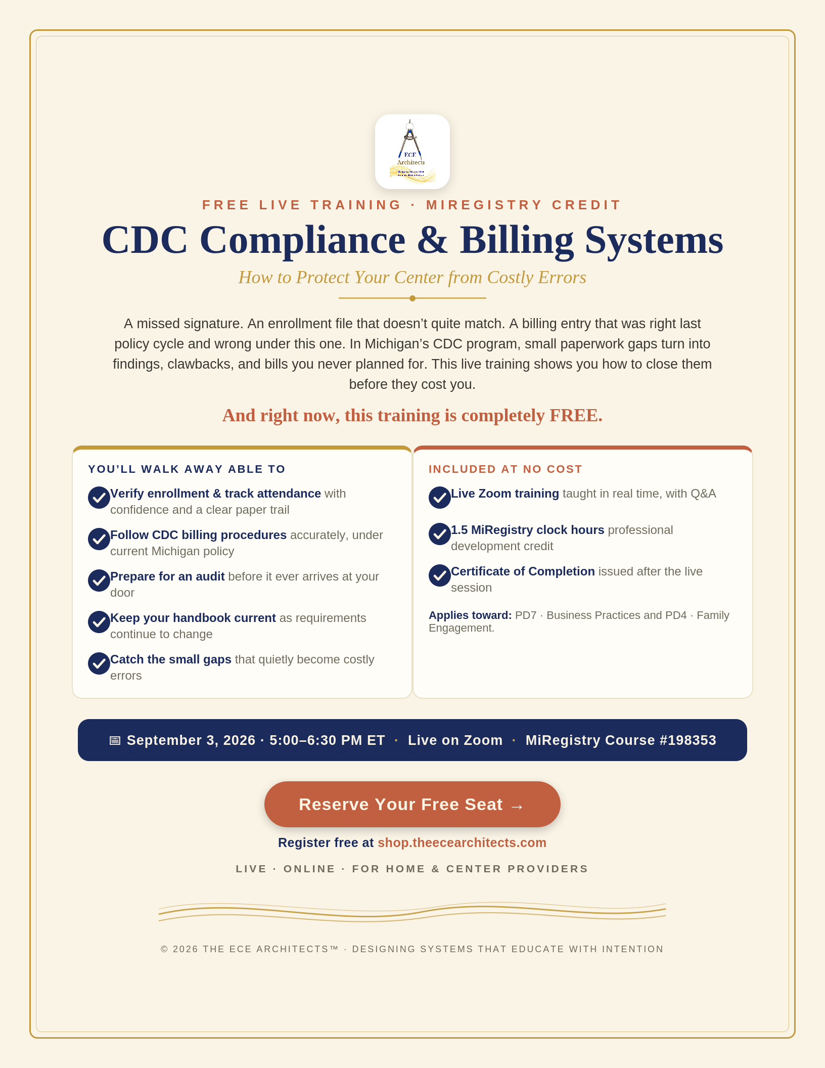 CDC Compliance & Billing Systems: How to Protect Your Center from Costly Errors #198353