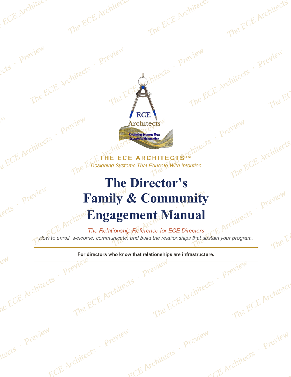 The Director's Family & Community Engagement Manual