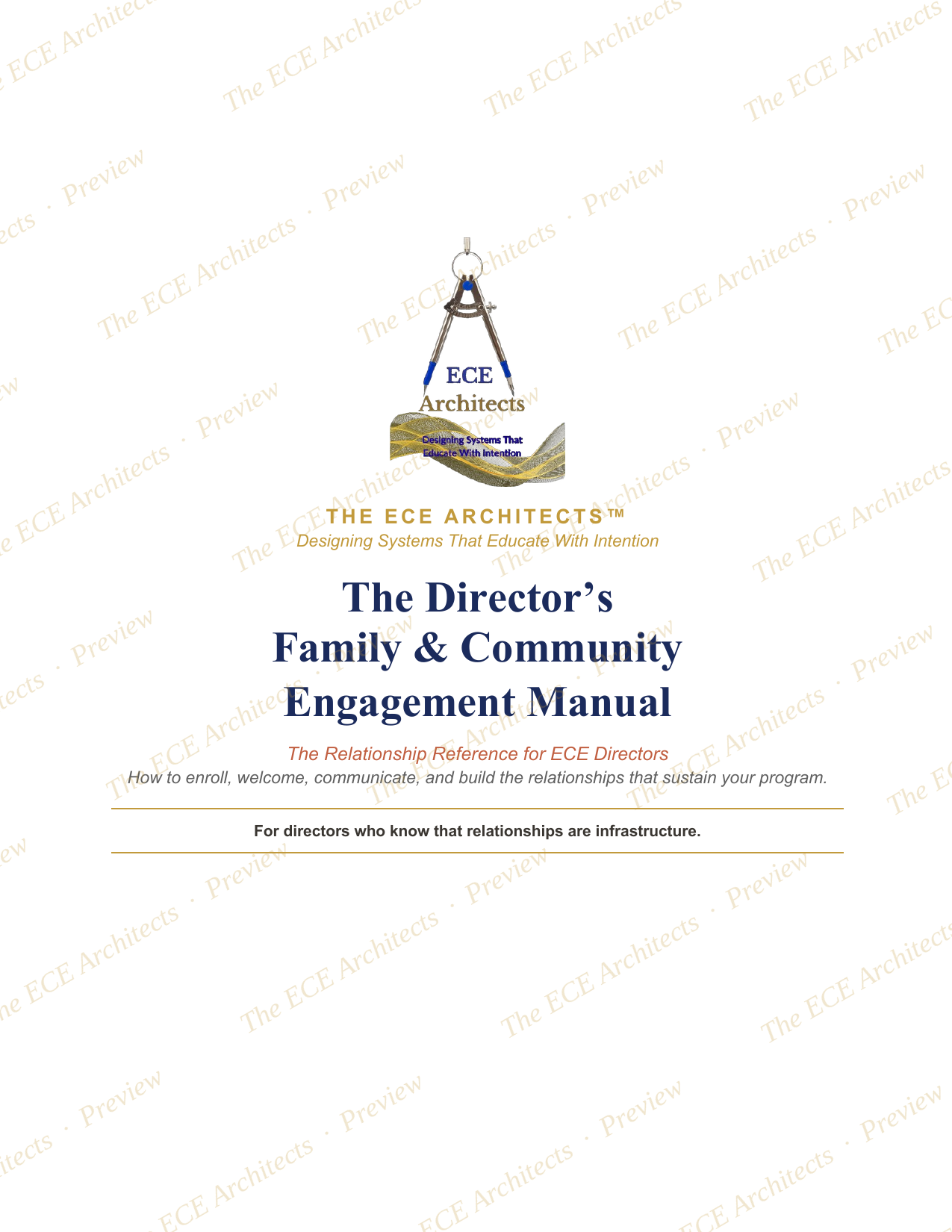 The Director's Family & Community Engagement Manual