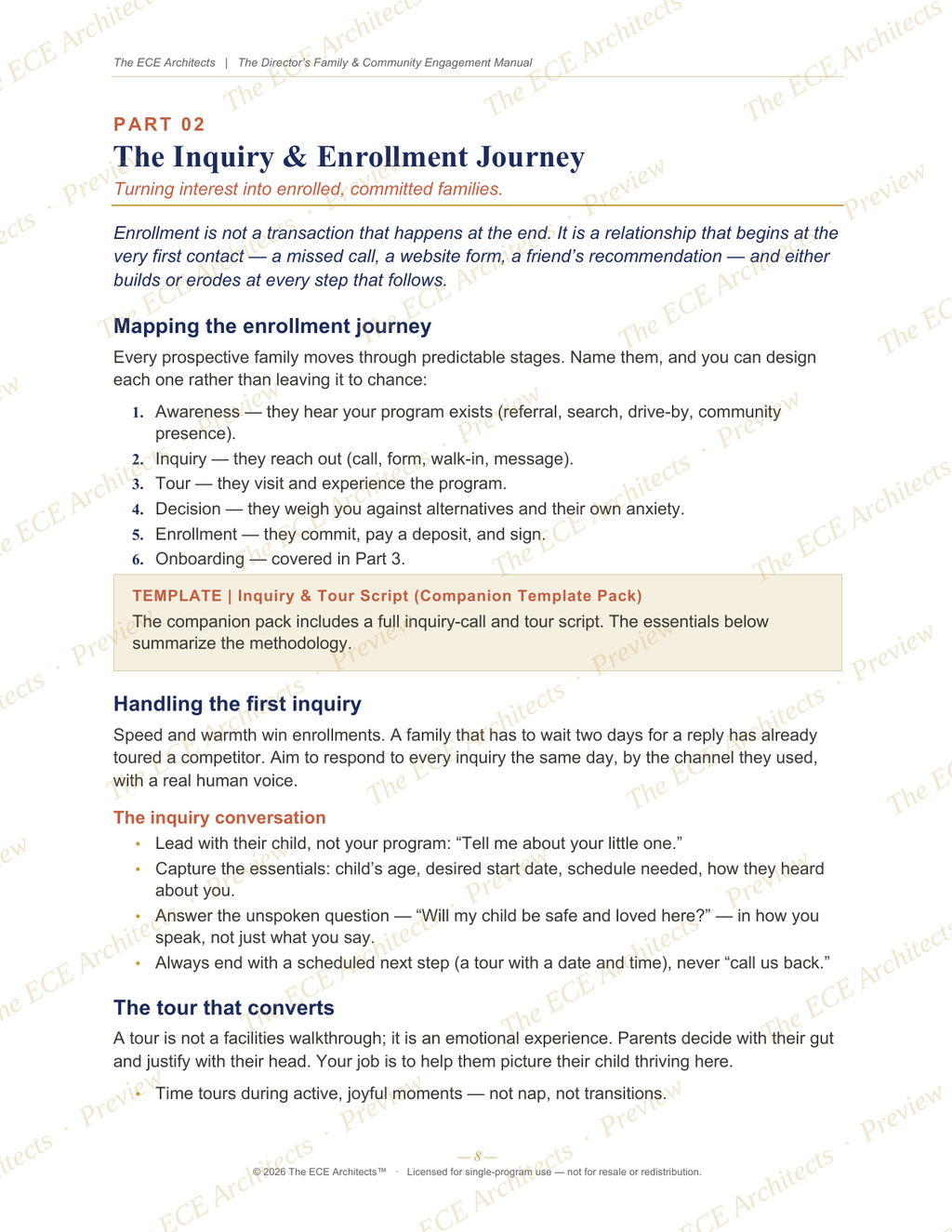 The Director's Family & Community Engagement Manual